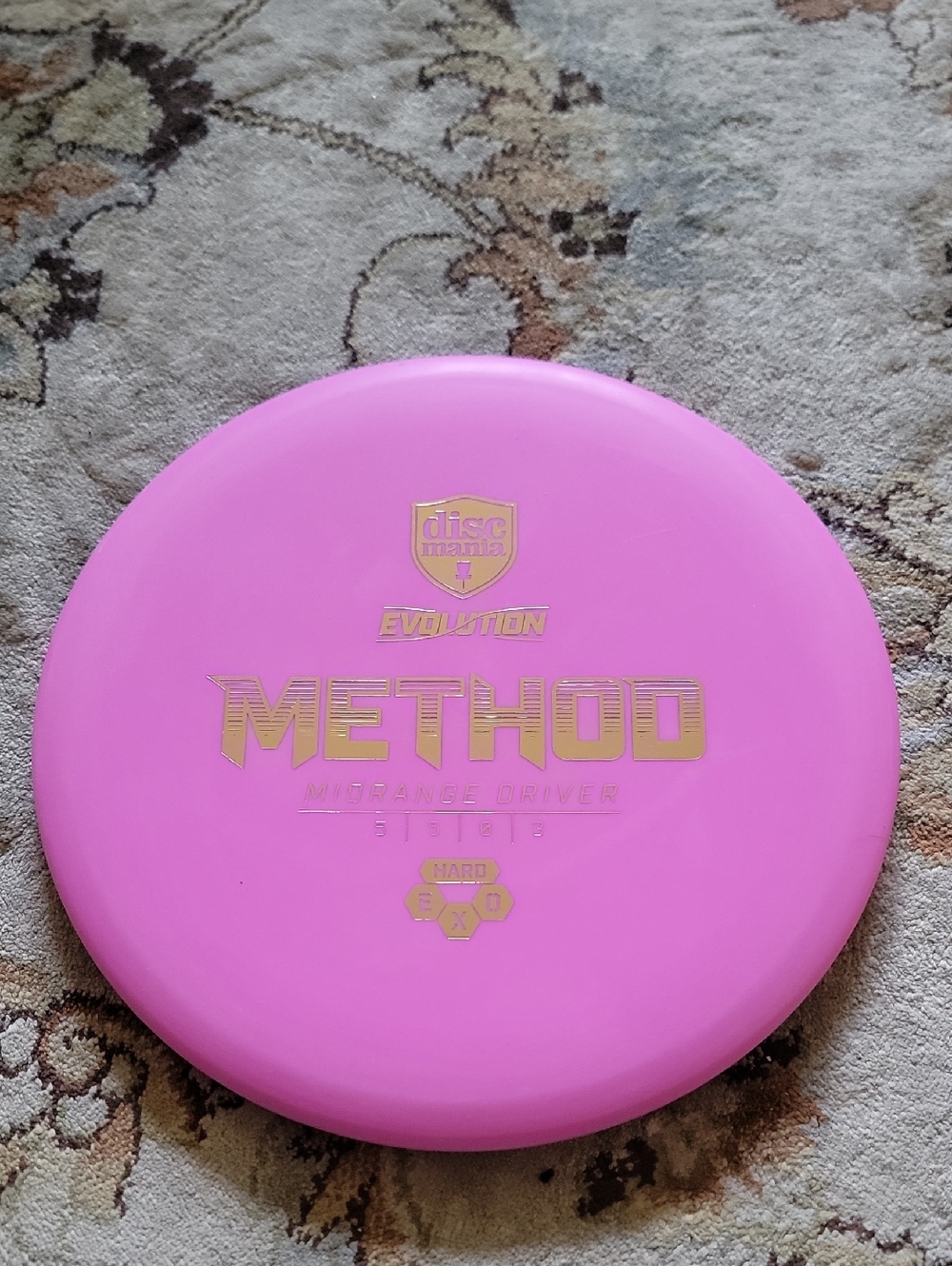 NEW DISCMANIA Evolution METHOD Midrange Driver - Pink 177 GRAMS GOLD FOIL